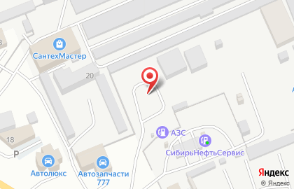 АЗС в Ханты-Мансийске на карте