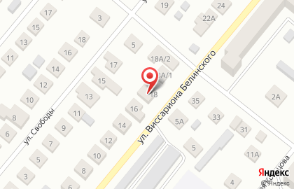 Автосервис на Белинского на карте