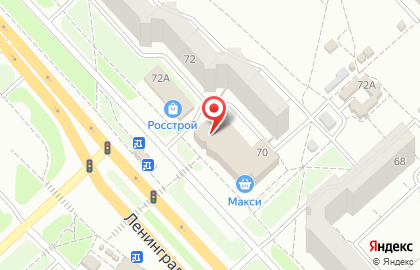 Интернет-магазин Лабиринт.РУ на Ленинградском проспекте на карте