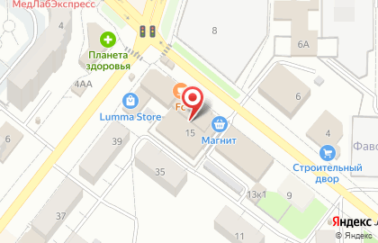 Шаурма на улице Писарева на карте