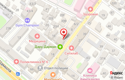 Региональный диагностический центр в Советском районе на карте