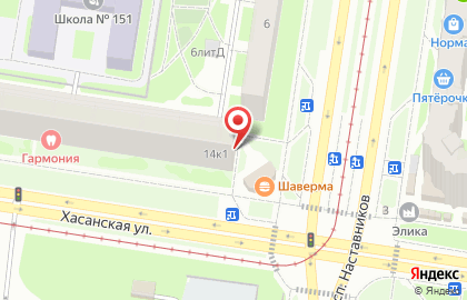 Центр по заправке картриджей и изготовлению печатей Заправком в Красногвардейском районе на карте