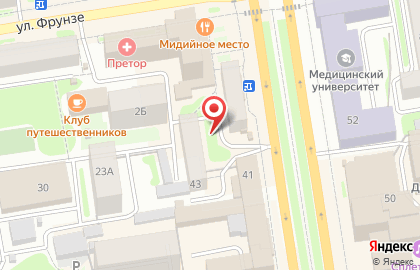 Жилфонд на Красном проспекте на карте