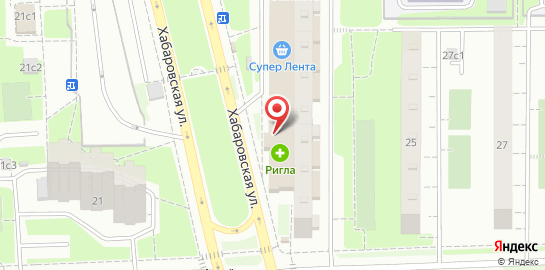 Логопедический центр Сонор на Хабаровской улице на карте