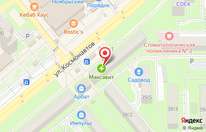 Почта Банк в Липецке на карте