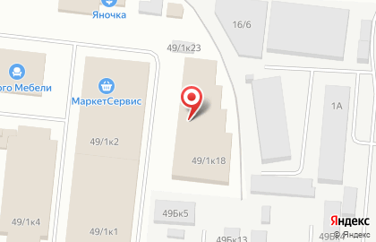 Фрегат, ООО Стройгранд на площади Сибиряков-Гвардейцев на карте