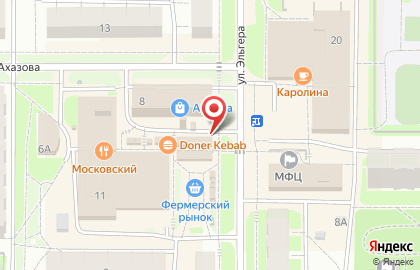 Салон связи Tele2 на улице Эльгера на карте