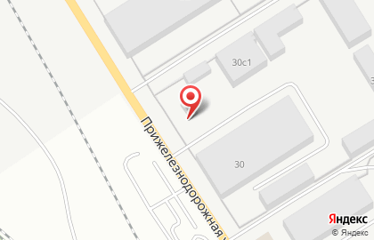 Торгово-производственная компания Аспласт на Прижелезнодорожной улице на карте