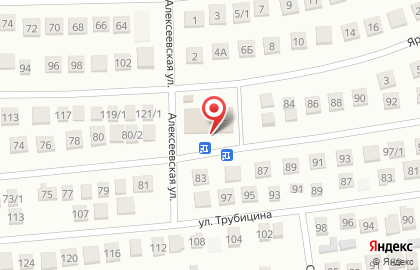 Гастроном в Михайловске на карте
