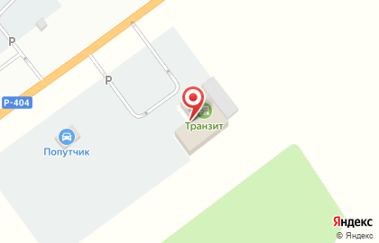 Магазин товаров в дорогу Транзит на карте