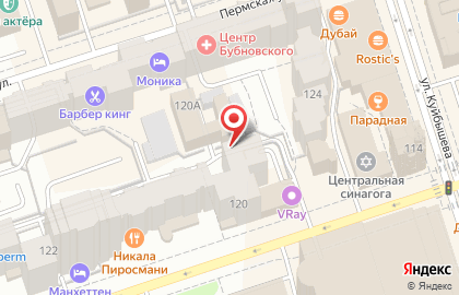 Консалтинговая компания Квадрат на Екатерининской улице на карте