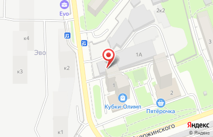 Технический центр Ника на улице Дзержинского на карте