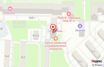 Компания Мостелекомстрой на улице Академика Королева на карте