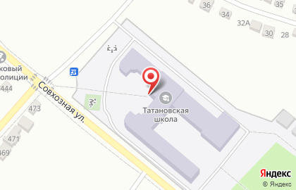 Региональный центр агробизнес-образования Татановская средняя общеобразовательная школа на карте
