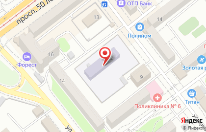 Детский сад Дашенька №111 в Железнодорожном районе на карте