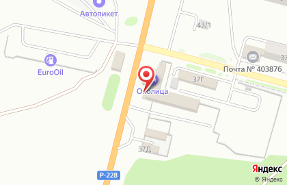 Кафе-бар Околица в Волгограде на карте