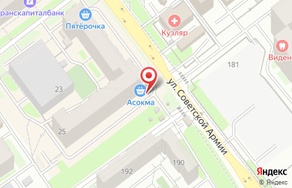 СберБанк на улице Стара Загора, 25 на карте