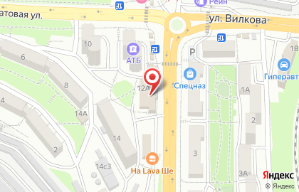 Магазин парфюмерии, косметики и бытовой химии Бонжур & PROFzone на Окатовой улице на карте