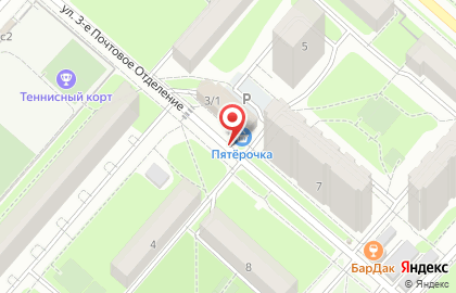 Супермаркет Пятёрочка в Москве на карте