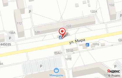 Продуктовый магазин Спорт-Антей в Центральном районе на карте