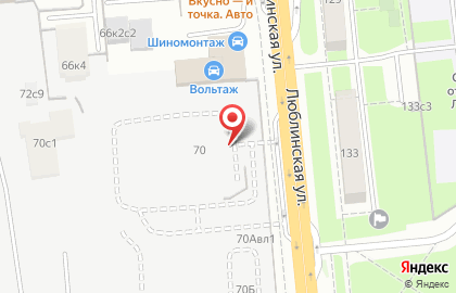 Автомат по продаже стеклоомывателя Умка на Люблинской улице на карте