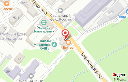 Риал на улице Пушкина на карте