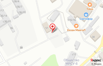 Агентство ритуальных услуг на улице Серафимовича на карте