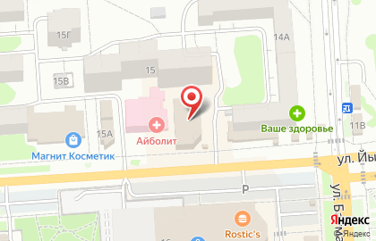 Магазин Техас на улице Йывана Кырли на карте