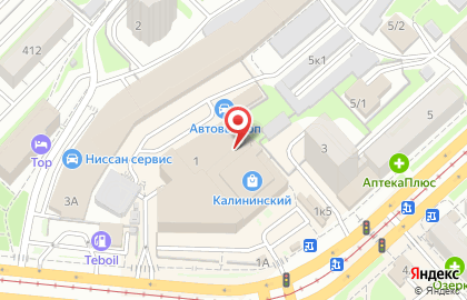 Страховое общество Купеческое на метро Заельцовская на карте