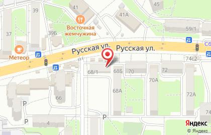 Азиатско-Тихоокеанский банк во Владивостоке на карте