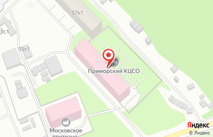 Приморский комплексный центр социального обслуживания на карте