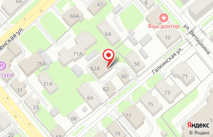Вологодская епархия Русской Православной церкви на карте