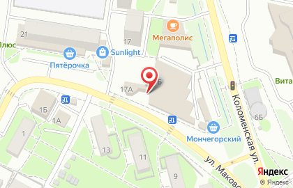 Магазин швейной фурнитуры в Нижнем Новгороде на карте