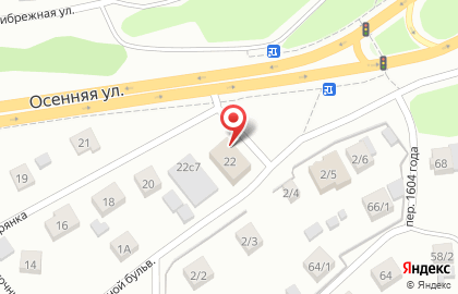 Шиномонтажная мастерская в Томске на карте