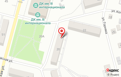 Магазин хозяйственных товаров на улице Кольцова на карте