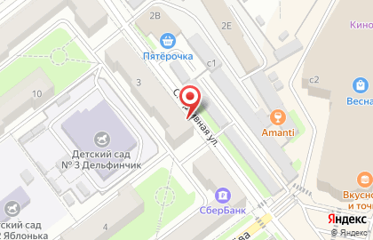Пункт централизованной охраны №3 на Спортивной улице на карте