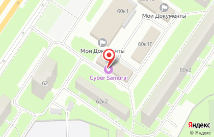 Пиццерия Ямм Пицца на проспекте Маршала Жукова на карте