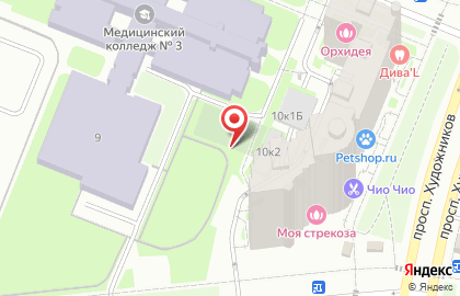 Астрон Текстиль на проспекте Художников на карте