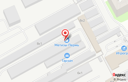 Компания Метизы-Пермь на карте