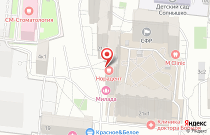 Аваль на Маломосковской улице на карте