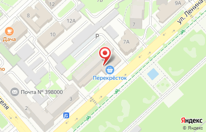 Банкомат АКБ Росбанк в Правобережном районе на карте