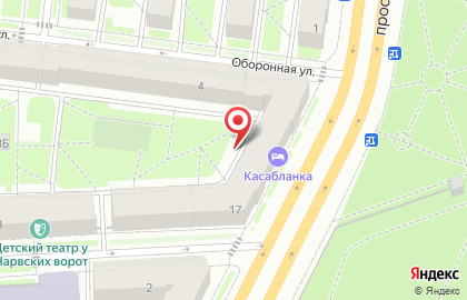 Парикмахерская в Санкт-Петербурге на карте