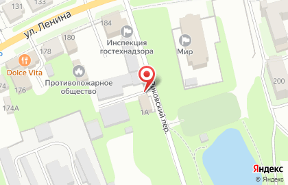 Федеральная кадастровая палата Федеральной службы государственной регистрации, кадастра и картографии по Нижегородской области в Риковском переулке в Богородске на карте