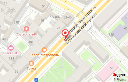 Все для Дома на Суворовском проспекте на карте