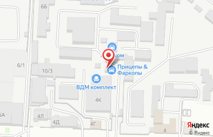 Торговый дом Интер в Ворошиловском районе на карте