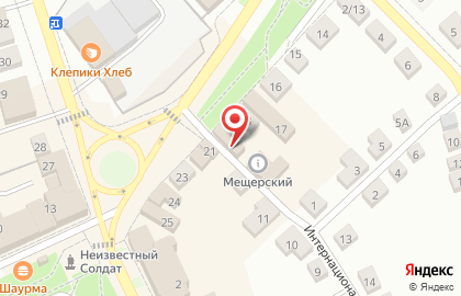 Национальный парк Мещерский на карте