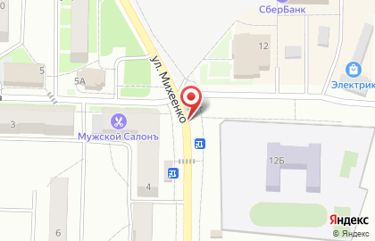 Пиксел на улице Михеенко на карте