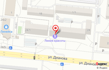 Ателье Тамара в Кировском районе на карте