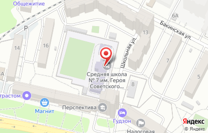 Школа тхэквондо Black Tigers на Школьной улице на карте