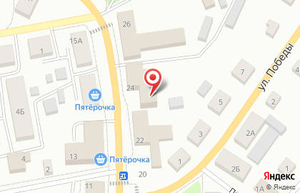 Гостиница в Пскове на карте